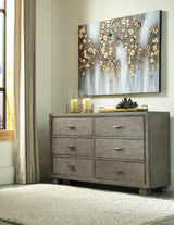 Arnett Gray Dresser - Ella Furniture