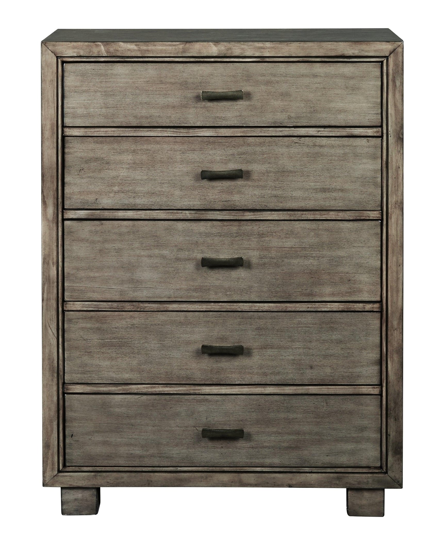 Arnett Gray Chest Of Drawers - Ella Furniture