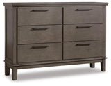 Hallanden Gray Dresser - Ella Furniture