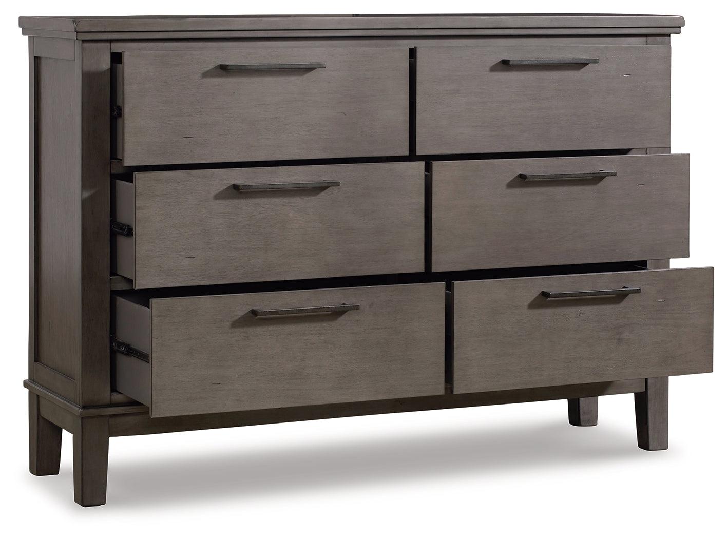 Hallanden Gray Dresser - Ella Furniture