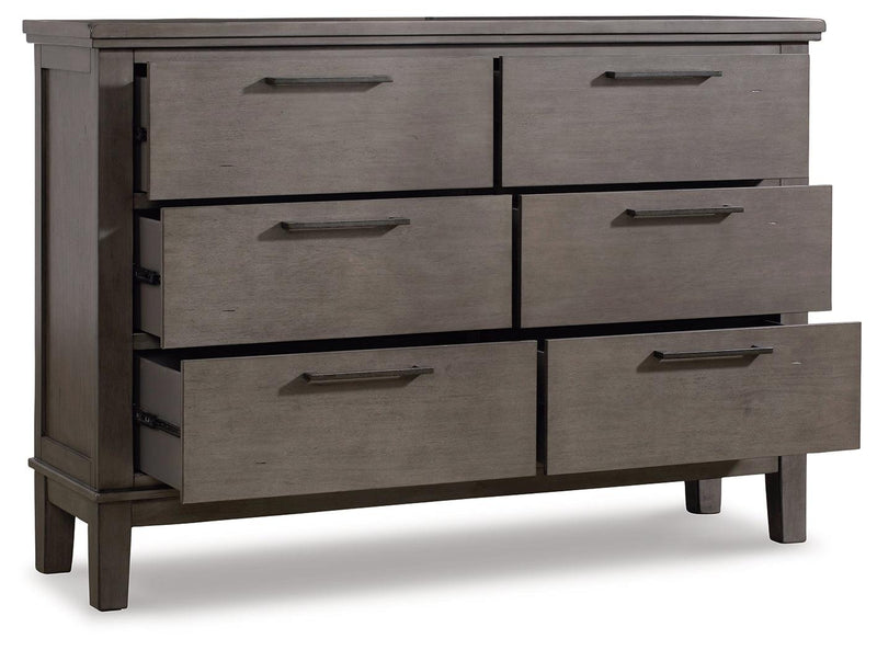 Hallanden Gray Dresser - Ella Furniture