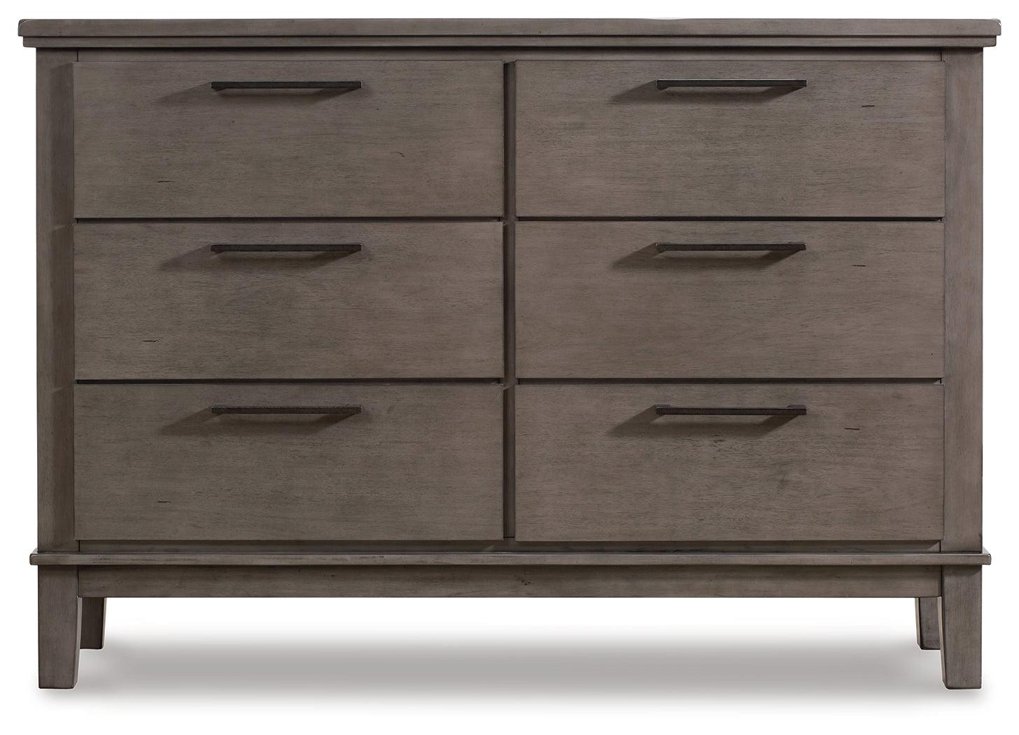 Hallanden Gray Dresser - Ella Furniture