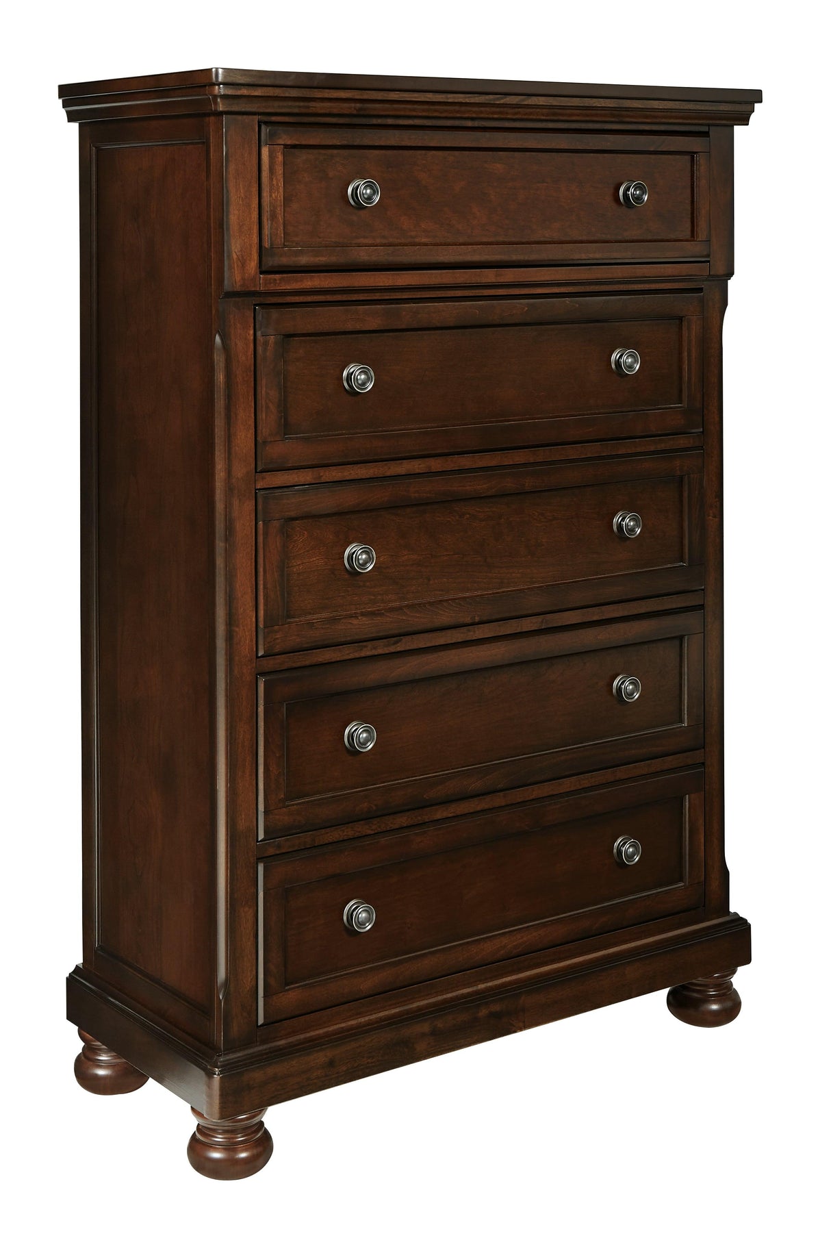 Porter Rustic Brown Chest Of Drawers - Ella Furniture