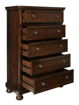 Porter Rustic Brown Chest Of Drawers - Ella Furniture