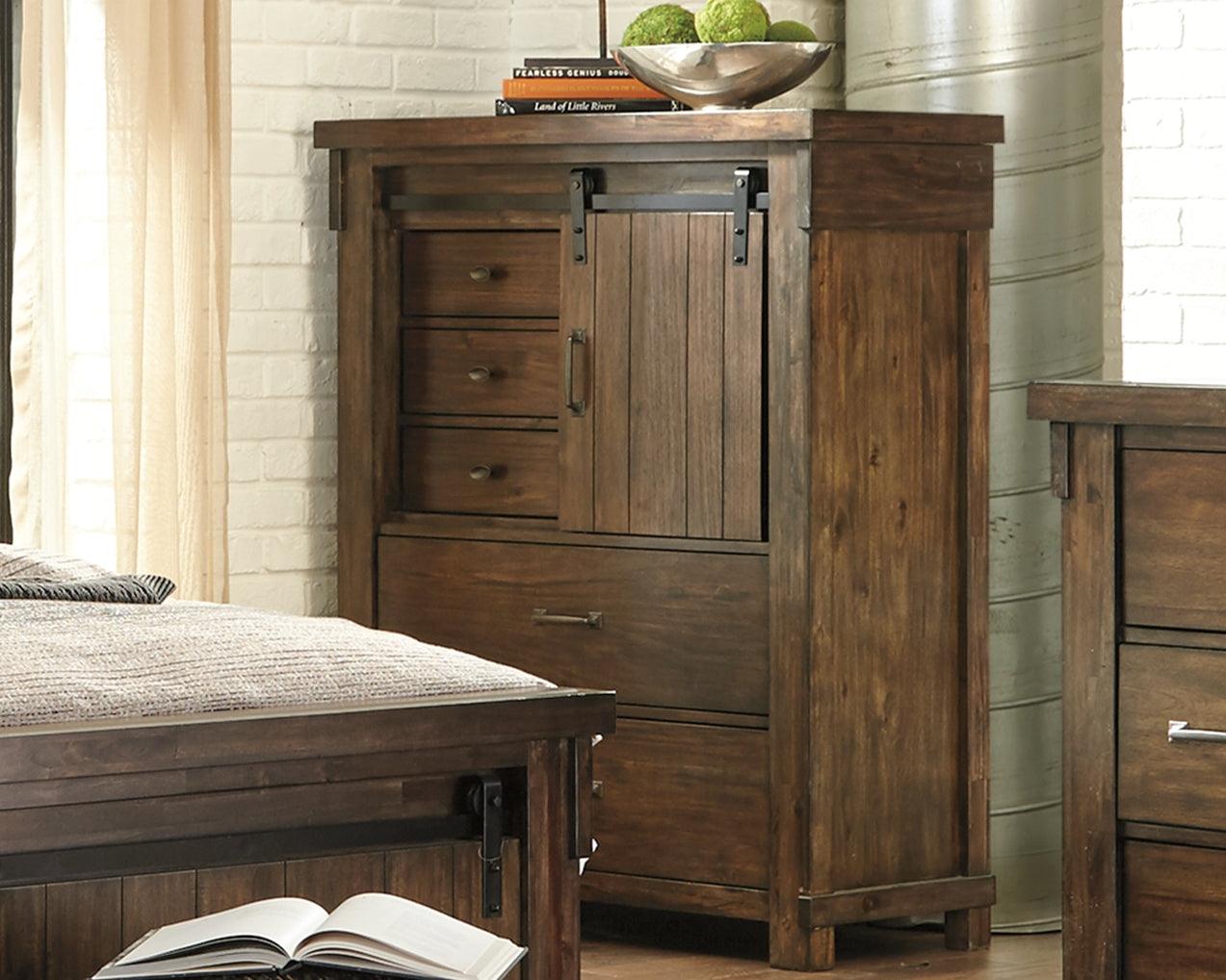 Lakeleigh Brown Chest Of Drawers - Ella Furniture