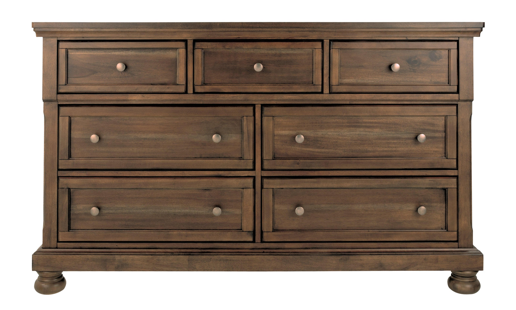 Flynnter Medium Brown Dresser - Ella Furniture