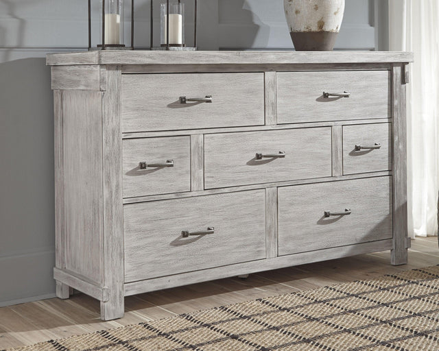 Brashland White Dresser - Ella Furniture