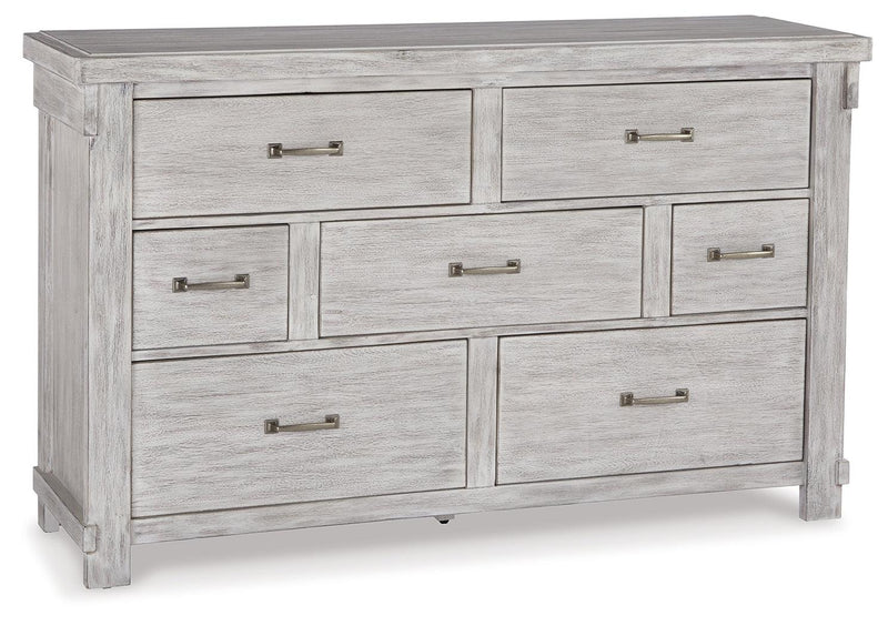 Brashland White Dresser - Ella Furniture