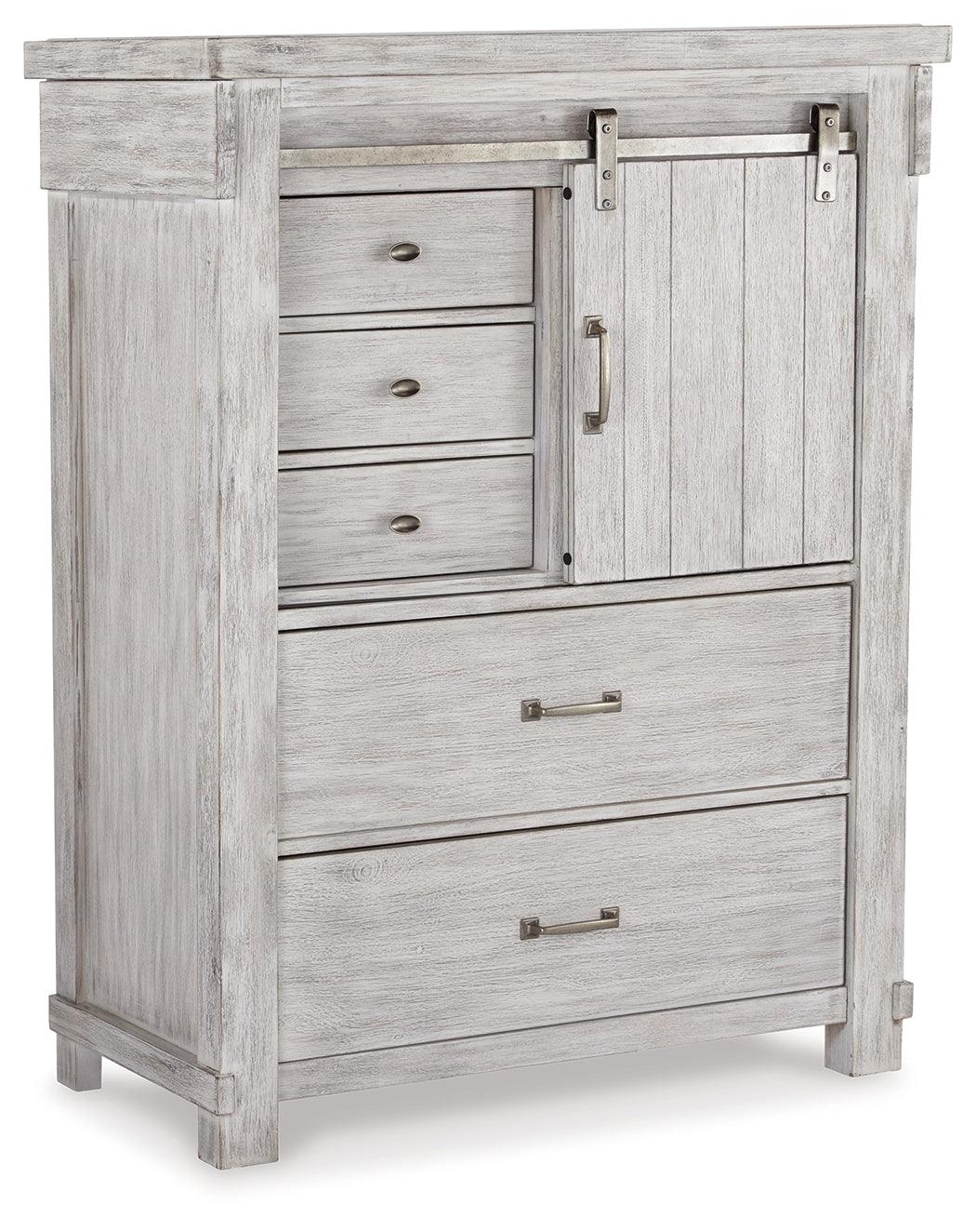 Brashland White Chest Of Drawers - Ella Furniture