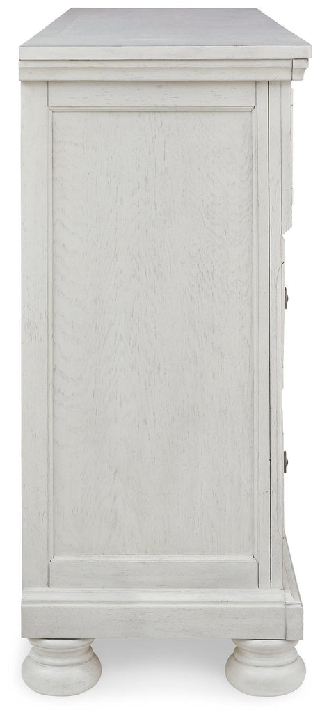Robbinsdale Antique White Dresser - Ella Furniture