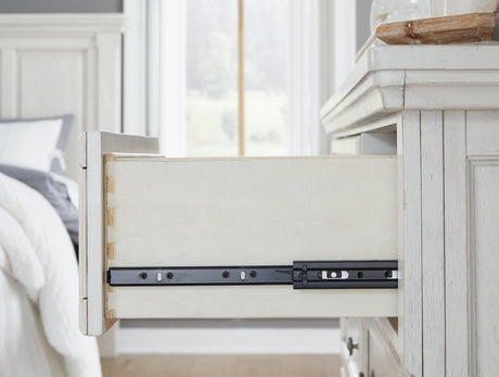 Robbinsdale Antique White Dresser - Ella Furniture