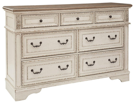 Realyn Two-tone Dresser B743-31 - Ella Furniture