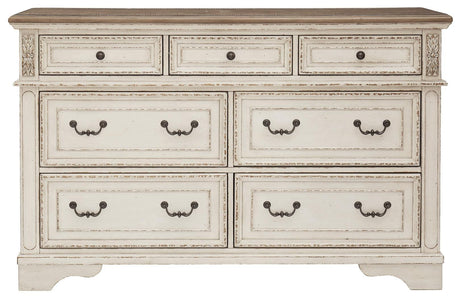 Realyn Two-tone Dresser B743-31 - Ella Furniture