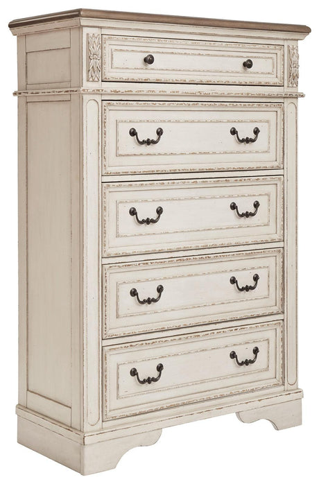 Realyn Two-tone Chest Of Drawers - Ella Furniture