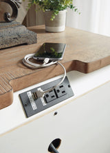 Realyn Two-tone Nightstand - Ella Furniture