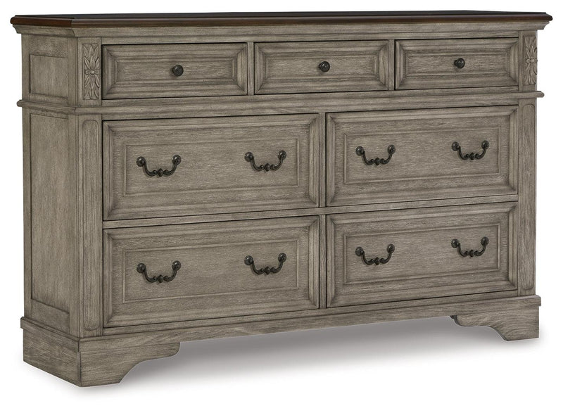 Lodenbay Two-tone Dresser - Ella Furniture