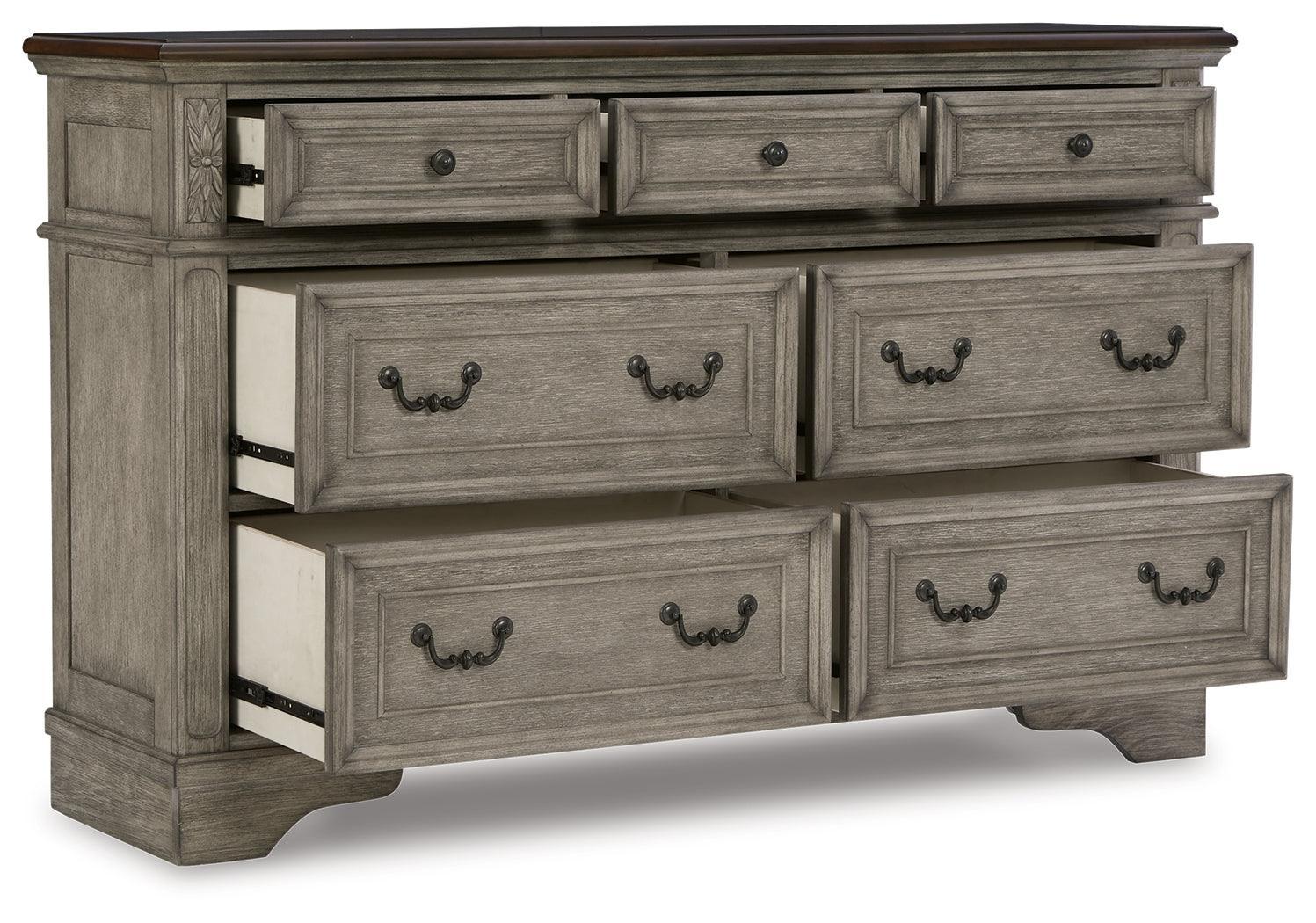 Lodenbay Two-tone Dresser - Ella Furniture