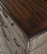 Lodenbay Antique Gray Dresser And Mirror - Ella Furniture