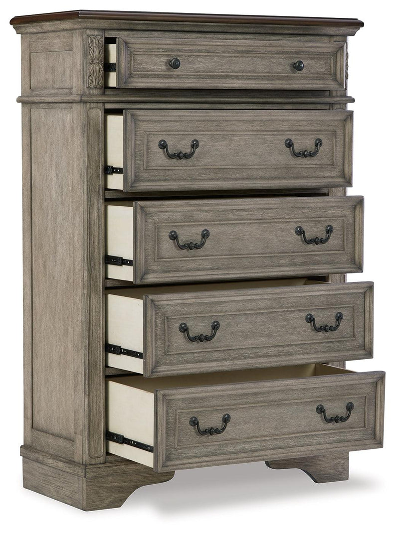 Lodenbay Two-tone Chest Of Drawers - Ella Furniture
