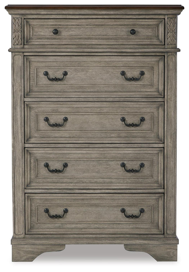 Lodenbay Two-tone Chest Of Drawers - Ella Furniture