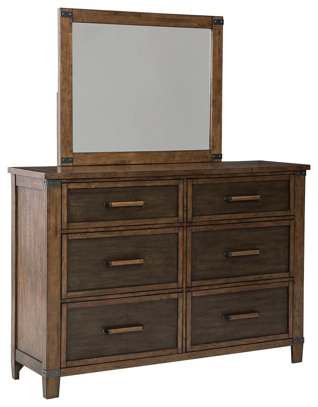 Wyattfield Two-tone Dresser And Mirror - Ella Furniture