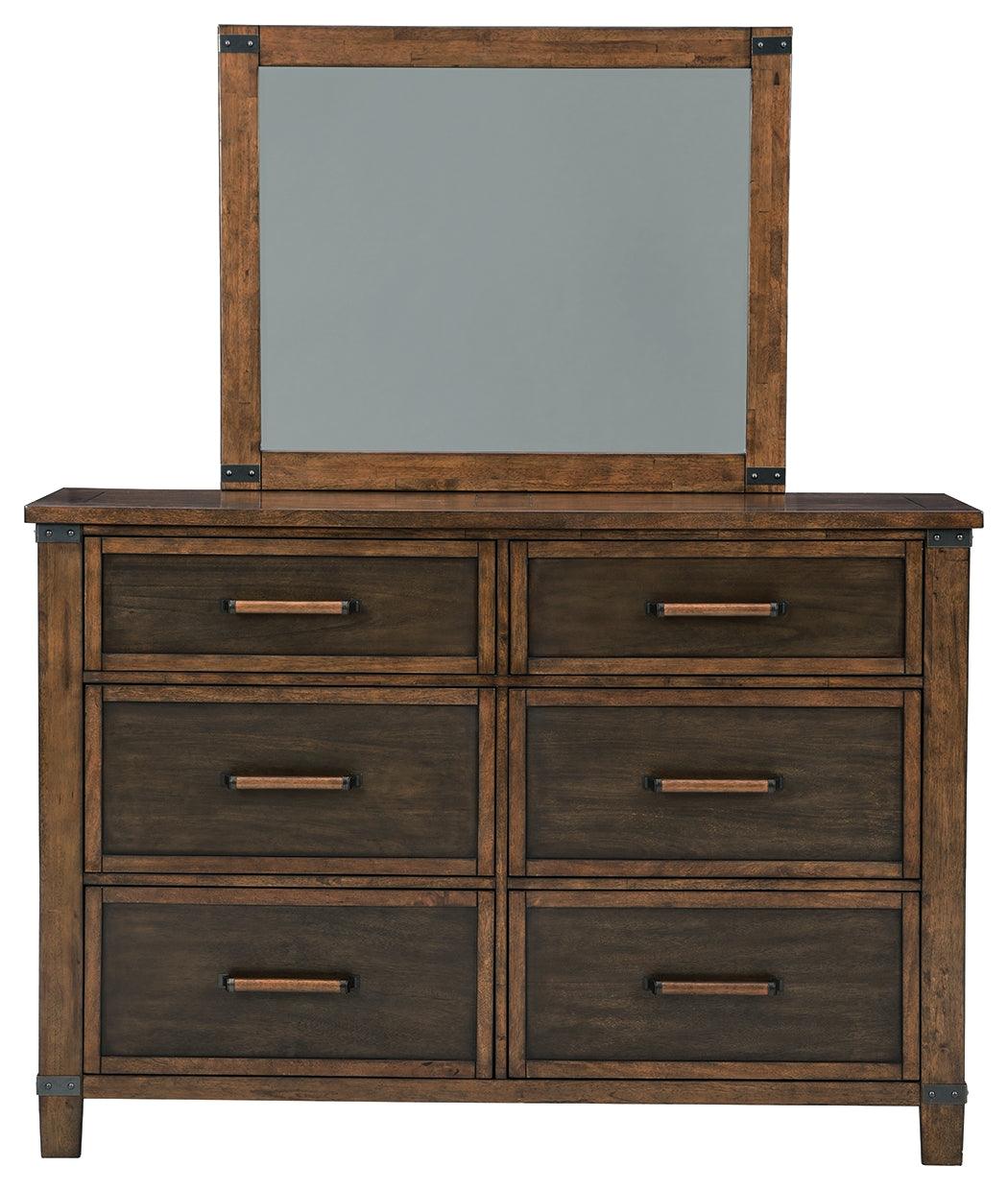 Wyattfield Two-tone Dresser And Mirror - Ella Furniture