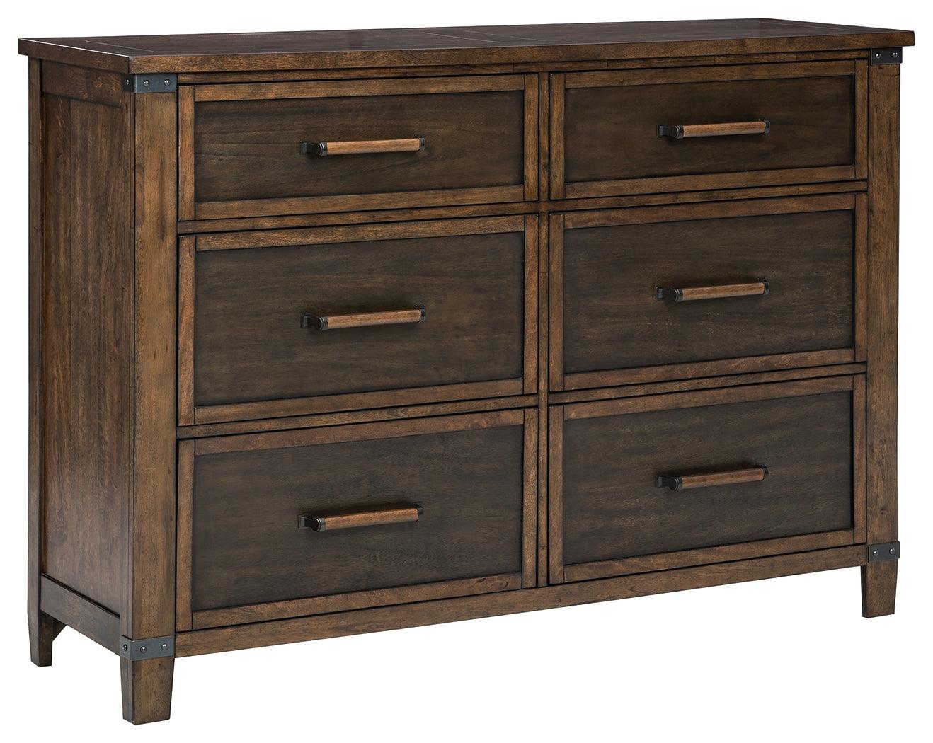 Wyattfield Two-tone Dresser And Mirror - Ella Furniture