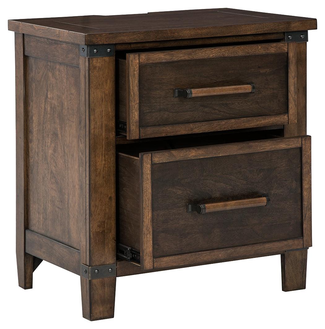 Wyattfield Two-tone Nightstand - Ella Furniture