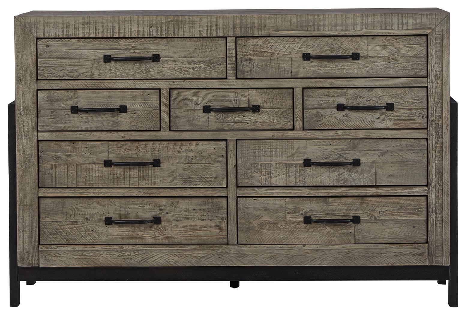 Brennagan Gray Dresser - Ella Furniture