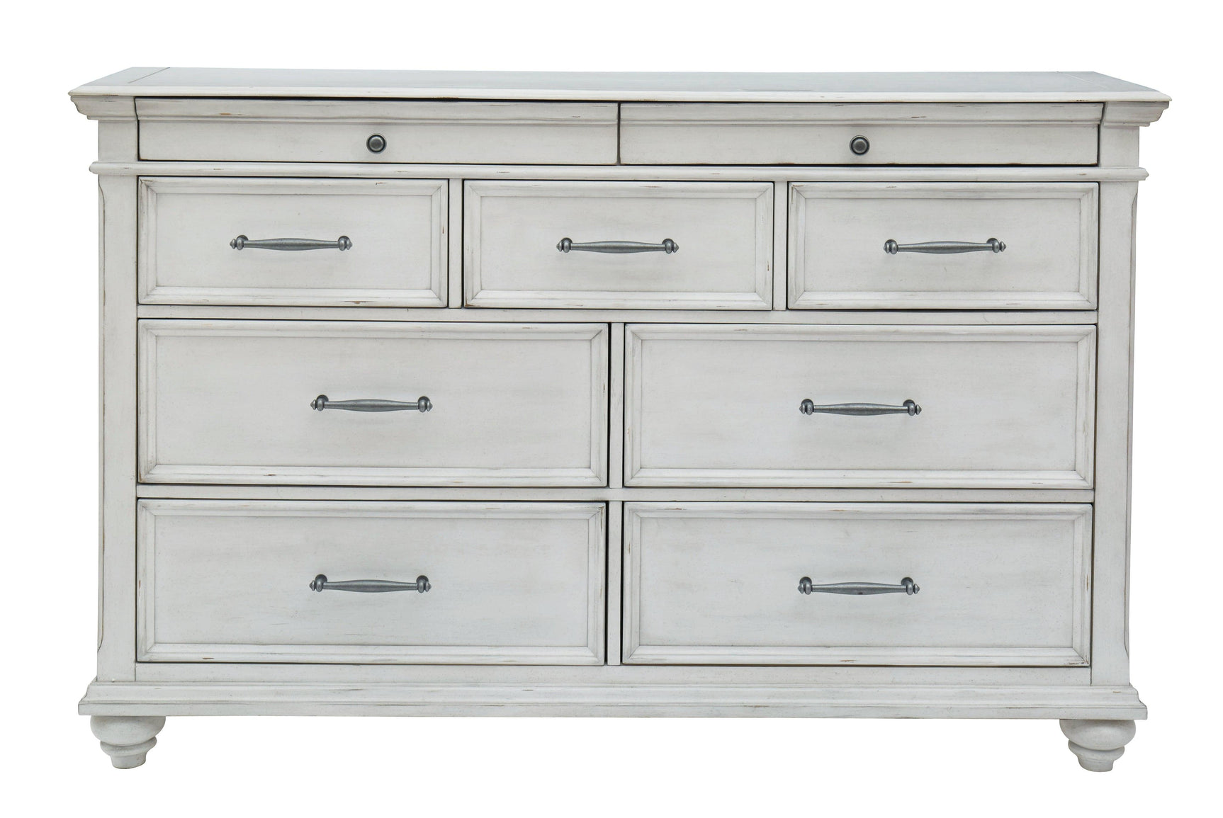 Kanwyn Whitewash Dresser - Ella Furniture