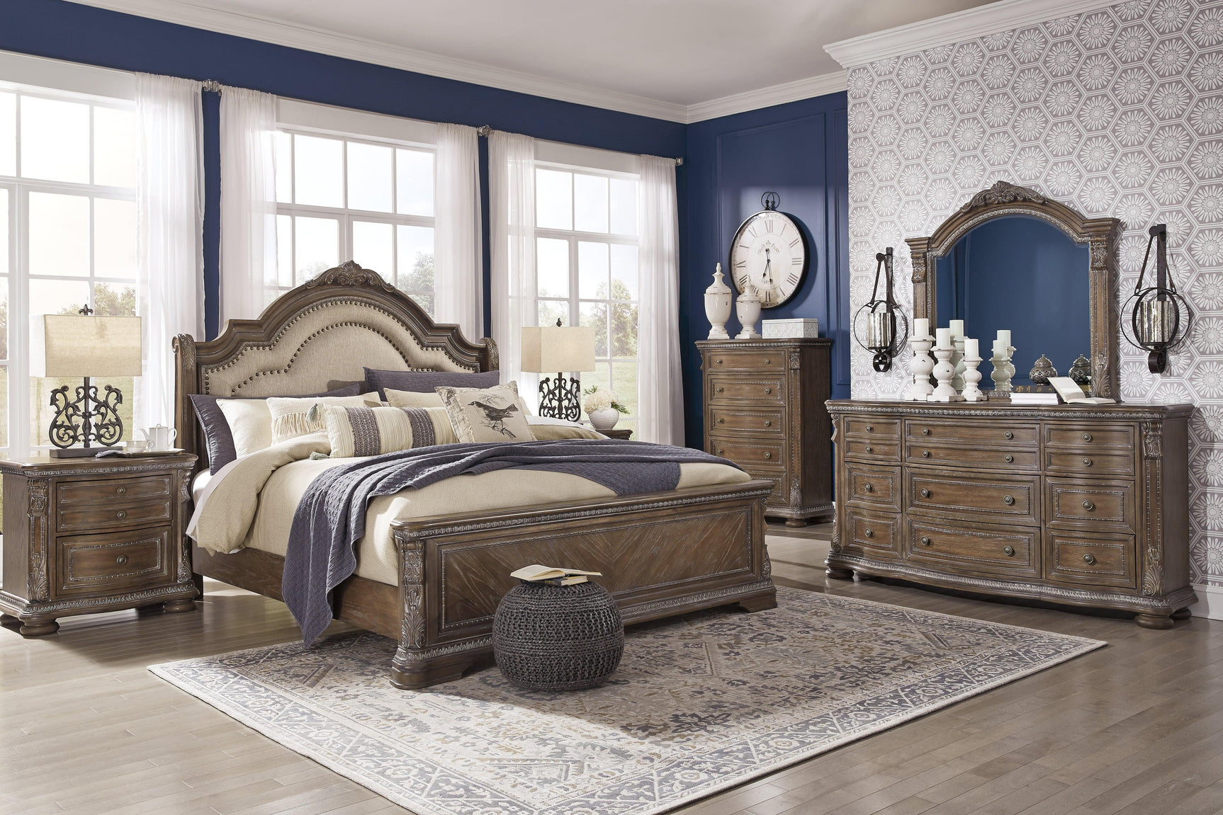 Charmond Brown Dresser - Ella Furniture