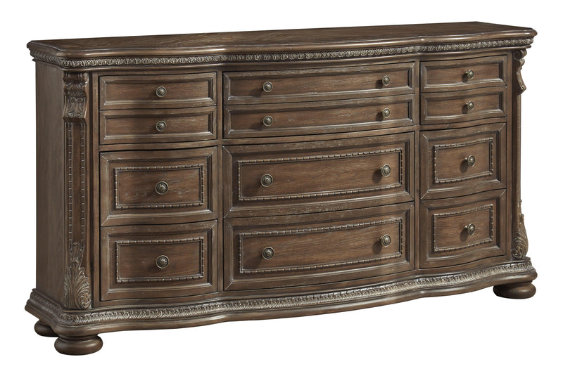 Charmond Brown Dresser - Ella Furniture