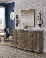 Charmond Brown Dresser - Ella Furniture