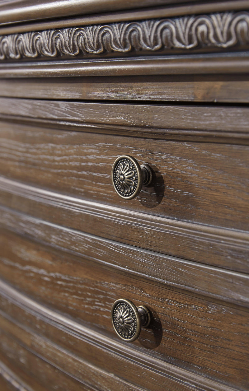 Charmond Brown Chest Of Drawers - Ella Furniture