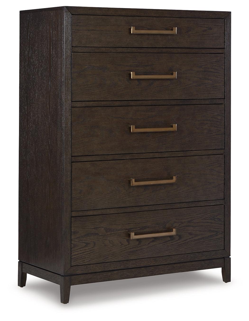 Burkhaus Brown Chest Of Drawers - Ella Furniture