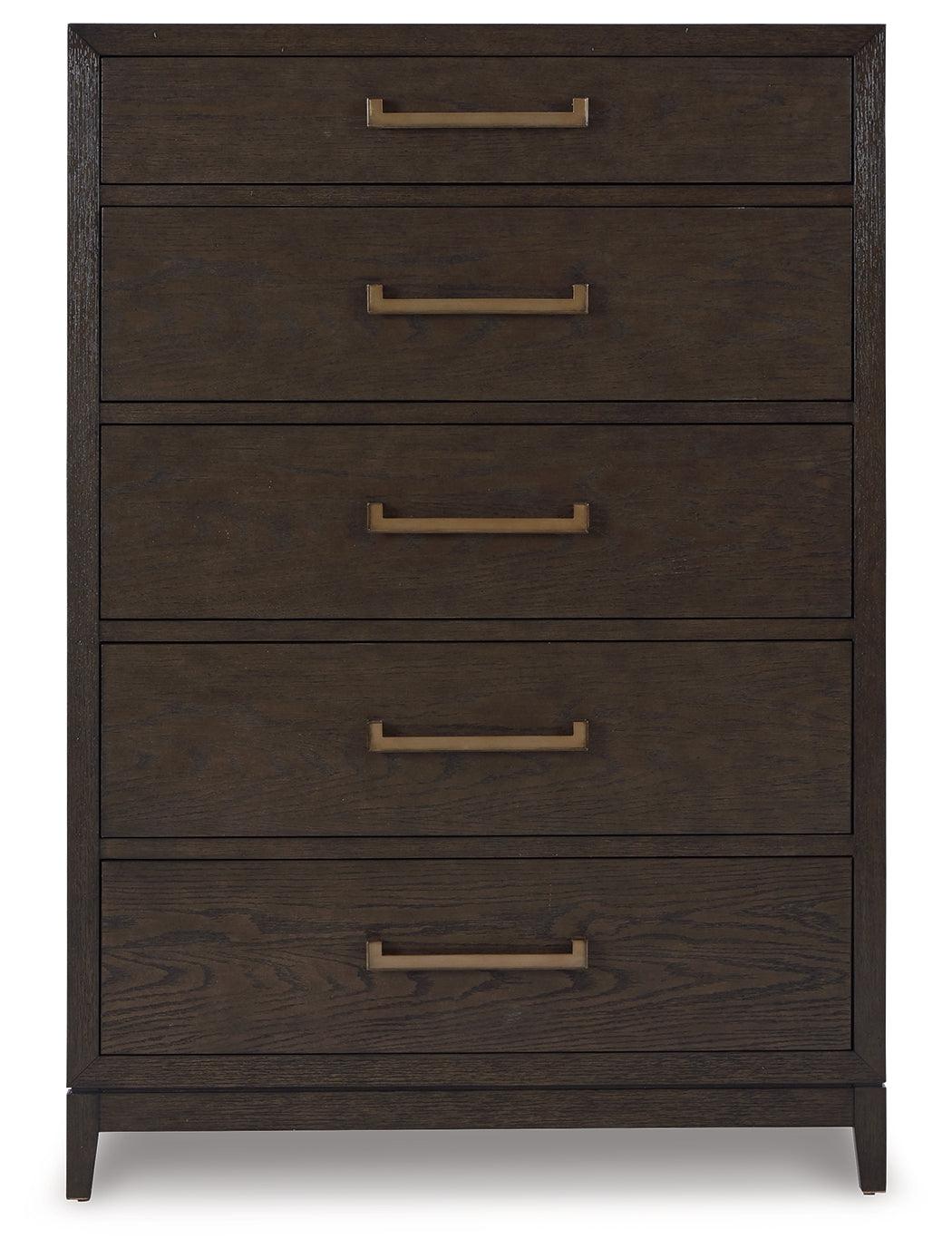 Burkhaus Brown Chest Of Drawers - Ella Furniture