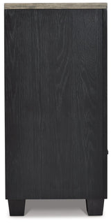 Foyland Black/brown Dresser - Ella Furniture