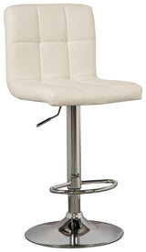 Bellatier Brown/Black Adjustable Height Bar Stool - Ella Furniture