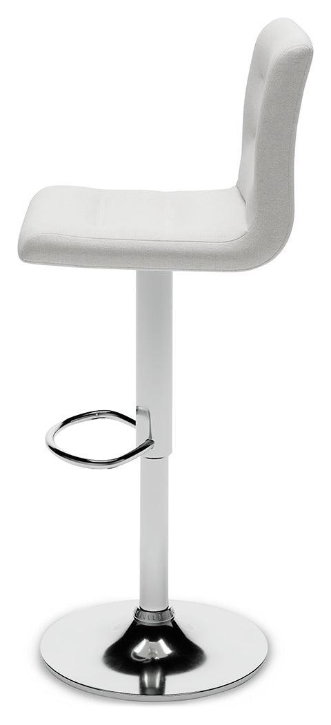 Pollzen Stone Bar Height Bar Stool - Ella Furniture