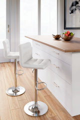 Pollzen Stone Bar Height Bar Stool - Ella Furniture