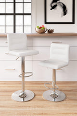 Pollzen Stone Bar Height Bar Stool - Ella Furniture