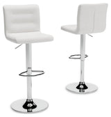 Pollzen Stone Bar Height Bar Stool - Ella Furniture