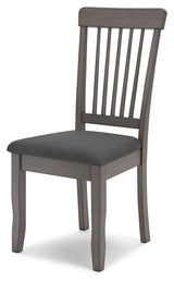 Shullden Gray Dining Chair - Ella Furniture