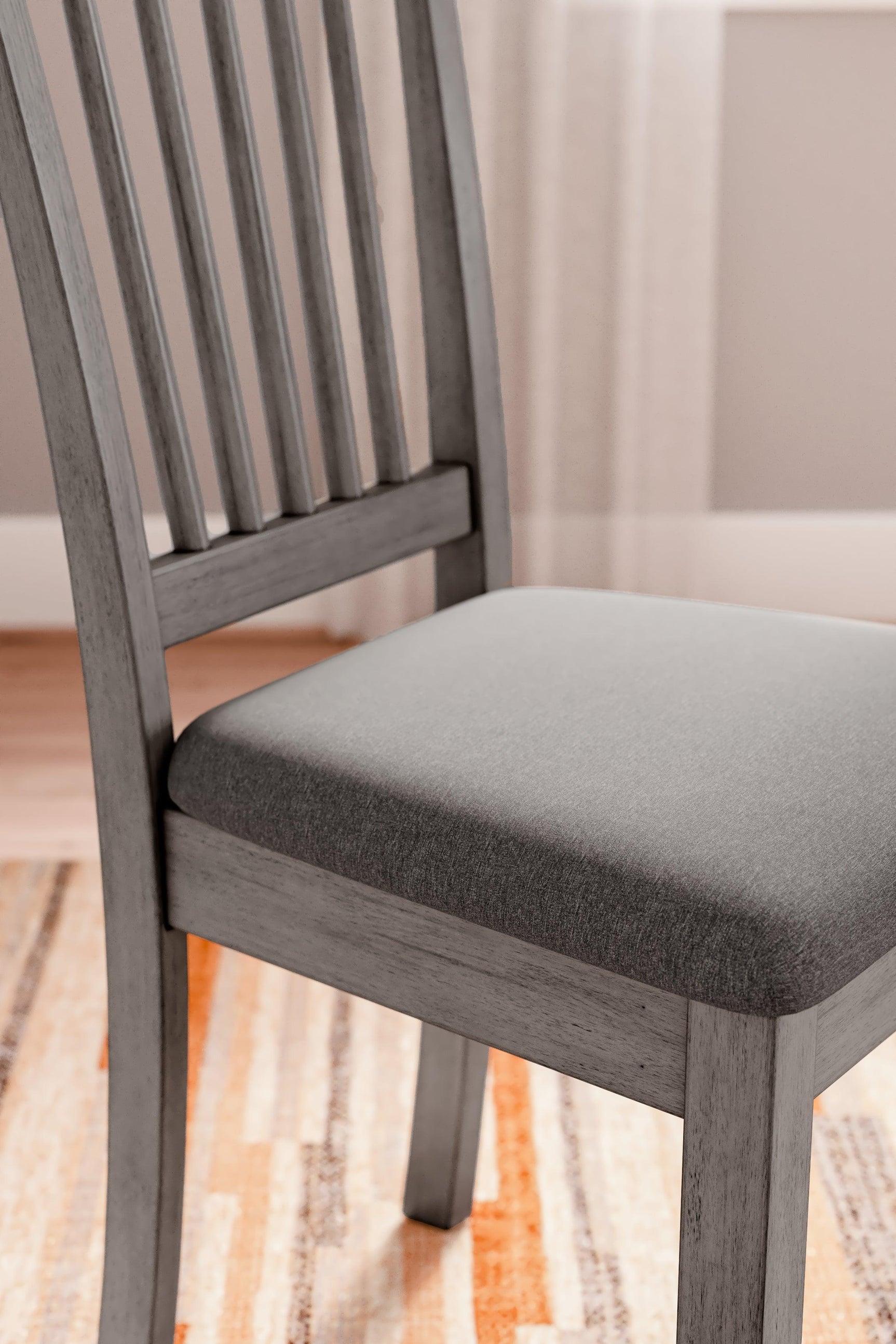 Shullden Gray Dining Chair - Ella Furniture