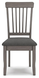 Shullden Gray Dining Chair - Ella Furniture