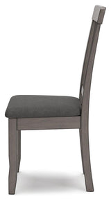 Shullden Gray Dining Chair - Ella Furniture