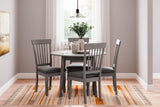 Shullden Gray Dining Chair - Ella Furniture