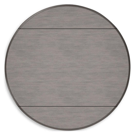 Shullden Gray Drop Leaf Dining Table - Ella Furniture