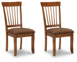 Berringer Rustic Brown Dining Chair - Ella Furniture