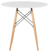 Jaspeni White/natural Dining Table - Ella Furniture